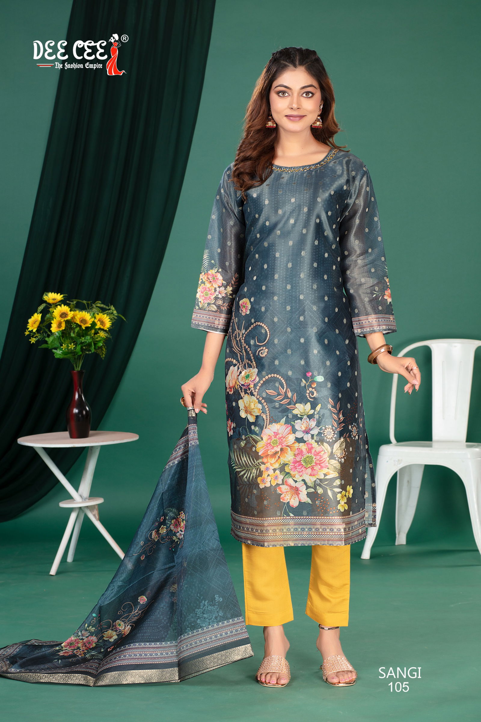 Sangi By Deecee Fancy Kurti With Bottom Dupatta Wholesale Shop In Surat